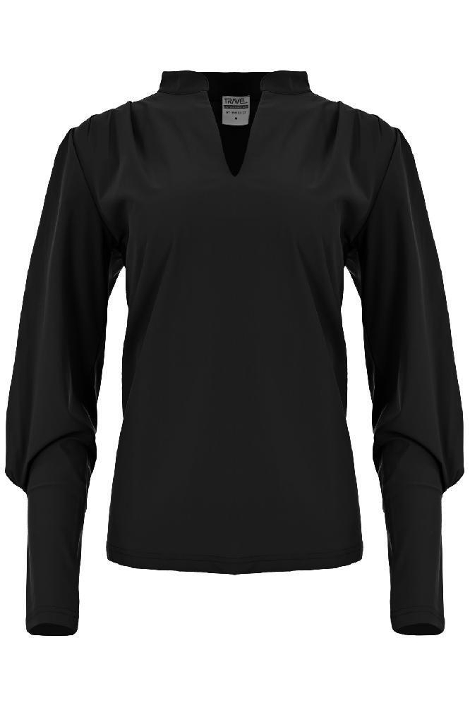 DIEKE BLOUSE BAS T20 0170 BLACK